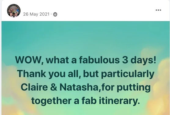 Creative Celebrant workshop testimonial -